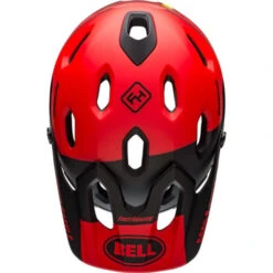 Casque Bell Super DH MIPS Rouge/Noir FastHouse -Vélo Pièces Magasin casque bell super dh mips rouge noir fasthouse 6