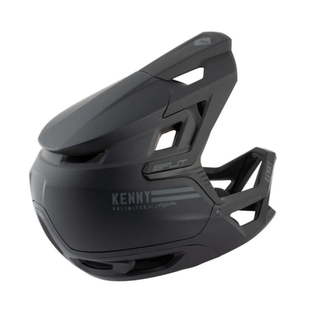 Casque Enduro Kenny Split Gris/Noir 4 Casque Enduro Kenny Split Gris/Noir – Image 2