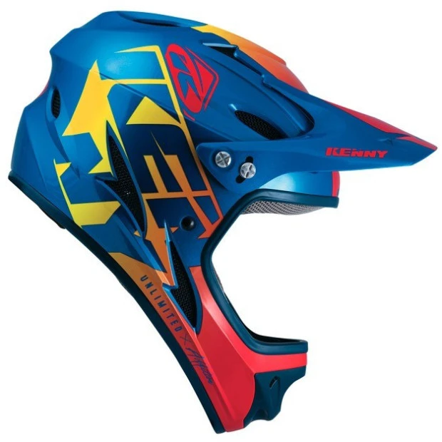 Casque Intégral Kenny Downhill Graphic Bleu Bonbon 4 Casque Intégral Kenny Downhill Graphic Bleu Bonbon – Image 2