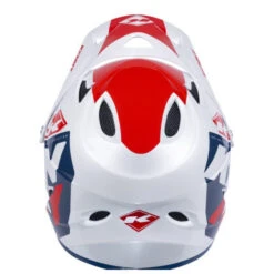 Casque Intégral Kenny Downhill Graphic Patriot (Bleu-Blanc-Rouge) -Vélo Pièces Magasin casque integral kenny downhill graphic patriot bleu blanc rouge 2