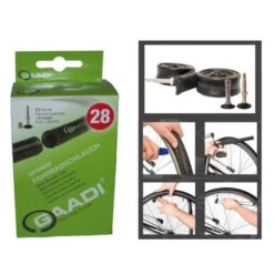 Chambre à Air Ouverte Gaadi 29' SV Presta - [47/52 - 622/635]