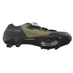 Chaussures VTT Shimano XC5 Vert Mousse -Vélo Pièces Magasin chaussures vtt shimano xc5 vert mousse 3