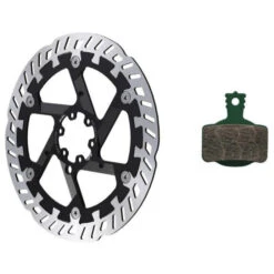 Vélo Pièces Magasin 10 Disque De Frein Magura MDR-P + Plaquettes 7.S Sport Pour Freins MT ESTOP - 203 Mm