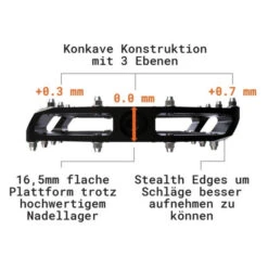 Pédales Plates Tatze MC-Air Axe Titane 8 Pédales Plates Tatze MC-Air Axe Titane -Vélo Pièces Magasin pedales plates tatze mc air axe titane 2