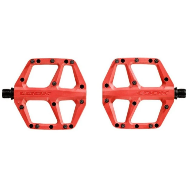 Pédales VTT Look Trail Fusion Rouge 4 Pédales VTT Look Trail Fusion Rouge – Image 2
